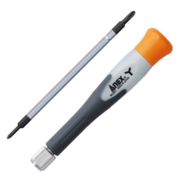 ANEX No.3607 Special Precision Screwdriver, Tri-Wing, Double-Ended Replacement, 0.07 x 0.1 Inches (1.8 x 2.6 mm)