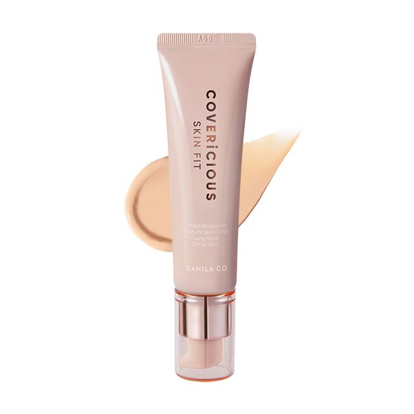 Banila co Covericious Skin Fit Tinted Moisturizer SPF40 PA++ 30ml, Light Beige, 1ea