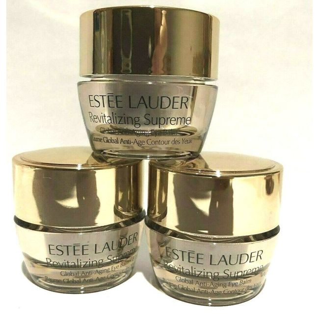 Lot 3: ESTEE LAUDER Revitalizing Supreme anti-aging Eye Balm each 5ml/.17 oz