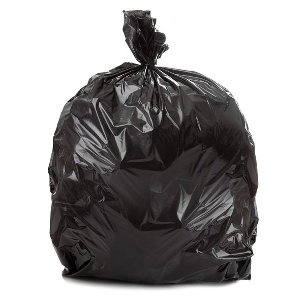 Plasticplace 42 Gallon Trash Bags │ 1.7 Mil │ Black Eco-Friendly Garbage Can Liners │ 40" x 47" (100 Count)