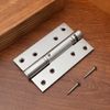 OUNONA Heavy Duty Automatic Self Closing Spring Hinges Stainless Steel Door Hinge