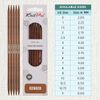 KnitPro Ginger Double Pointed Needles 6" (15cm) | 5.00mm