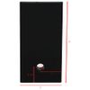 Extreme Max 3005.2187 Transom Saver - Rubber V-Block Only, Black