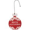 Ornament Set - Joy Believe Merry Christmas