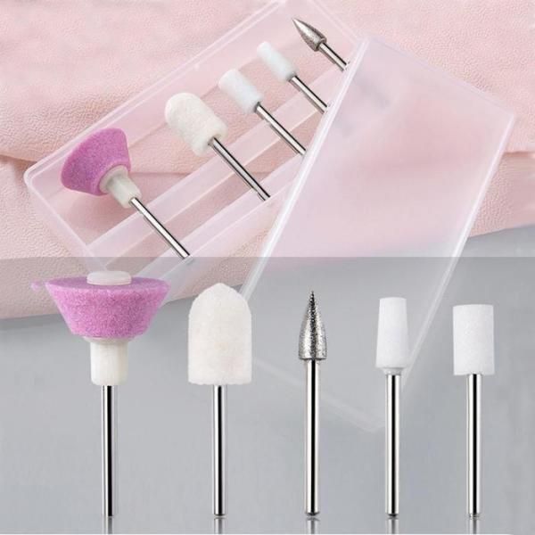 [OF499PQO] Nail care nail surface preparation drill bit set of 5