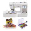 Brother SE600 Sewing and Embroidery Machine with Sewing Clips Bundle