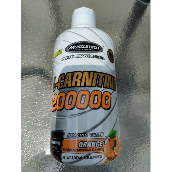 MuscleTech Performane Series L-Carnitine 200000/ Orange Flavor