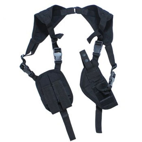 CONDOR Tactical Gear ASH Vertical Shoulder Holster Black