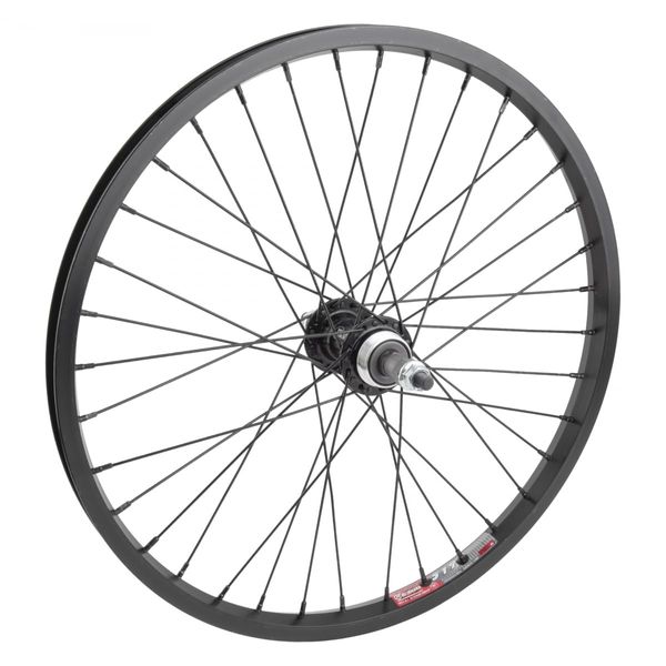 Wheel Master Rear Bicycle Wheel 20 x 1.75 36H, Alloy, Bolt On, Black