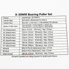 Garage.com WHSKYZF032 Pilot Bearing Puller Full Set 8mm to 32mm Max