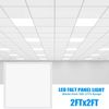 2x2 LED Panel Lights 4-Pack, 0-10V Dimmable, Edge-Lit 2x2FT LED Panel Lighting