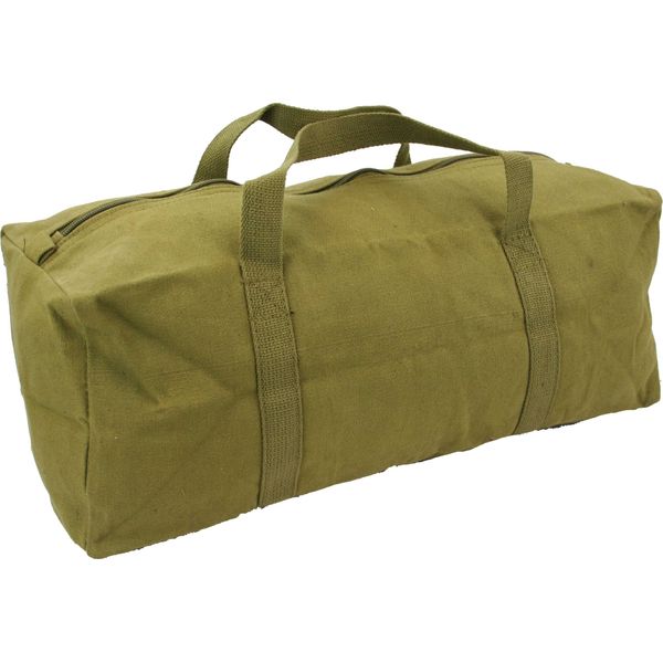 HIGHLANDER HEAVY DUTY MILITARY TOOL BAG 18" OLIVE ARMY