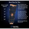 United Ortho 61020 3-Panel Knee Immobilizer, 20"