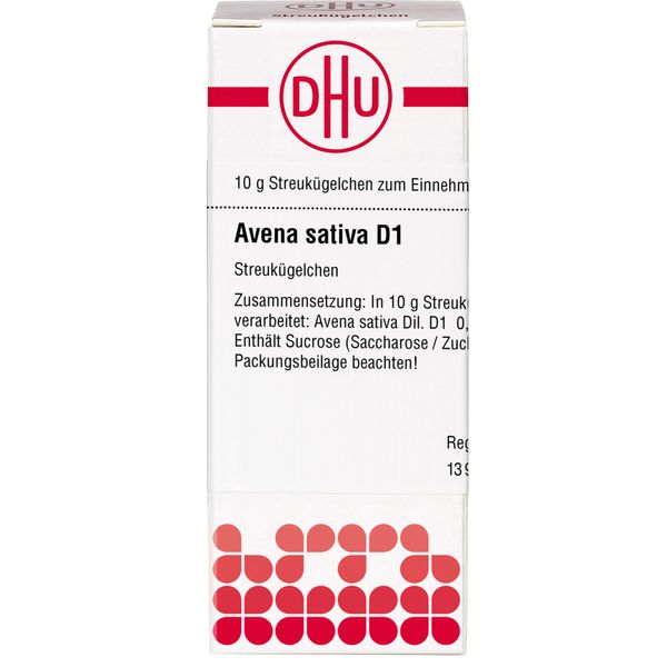Avena sativa D1 DHU Globuli, 10 g Globuli