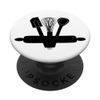 Baker Bakery Baking Whisk Rolling Pin PopSockets PopGrip: Swappable Grip for Phones & Tablets