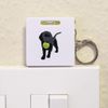 Azeeda 'Puppy Labrador ' Keyring Tape Measure/Spirit Level Tool (KM00031352)