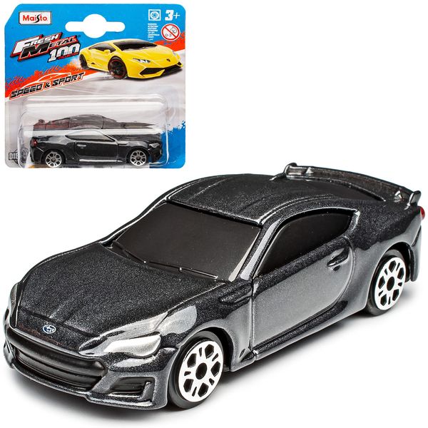 Generisch Subaru BRZ Coupe Grey from 2012 1/64 Model Car