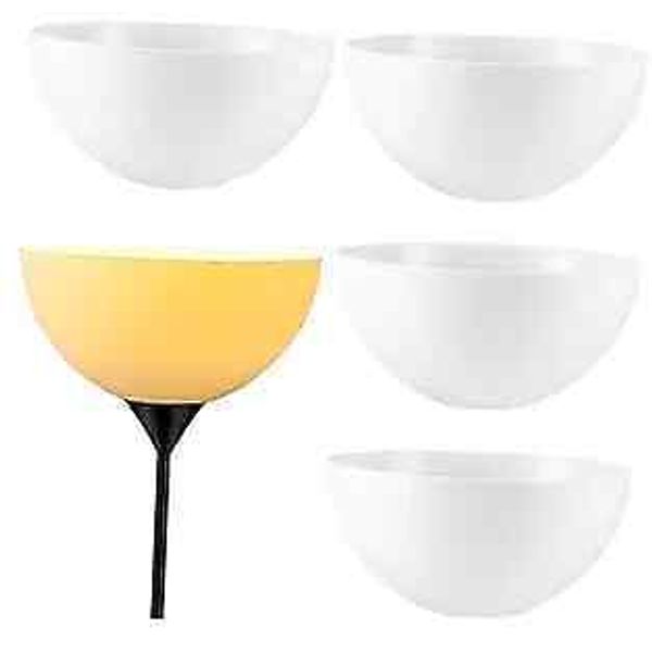 4Pcs Plastic Lamp Shade Replacement, 10 Inch Floor Lamp Shade Standing Lamp