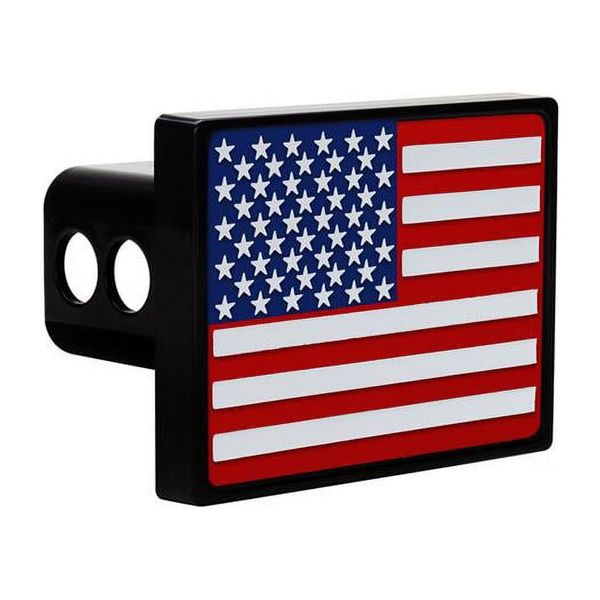 Bully CR-765A 5.5 in. American Flag Hitch Cover