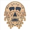 Pizza inspired coasters Bar Beer Mat Melted Cheese Heart Skull