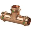 VIEGA 77387 Propress Zero Lead Copper Tee with 3/4" Press x Press (3-Pack)