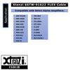 Xtenzi 6Pin Bass Remote Cable 15FT Flex Wire For Alpine RUX-KNOB.2 Amplifiers