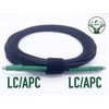 Elfcam® - Câble à Fibre Optique en Acier Blinde LC/APC à LC/APC Simplex Monomode LSZH (15M)
