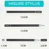 soleilx Universal Stylus Pen for Tablet Touch Screen Compatible with Apple Pencil, iPhone, iPad, Smartphones and Android Tablets