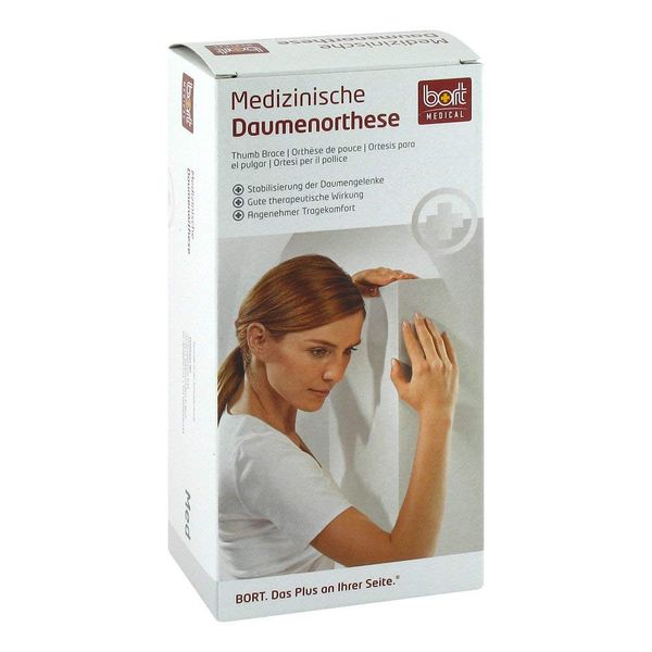 Bort Soft Thumb Splint Short S Black Pack of 1