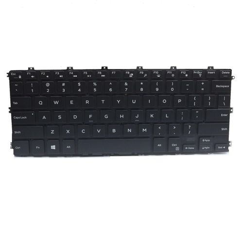for Dell Inspiron 15 7586 2-in-1 Backlit Keyboard, US Layout