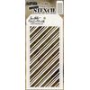 Stampers Anonymous THS095 Tim Holtz Layered Stencil 4.125"X8.5"-Peppermint