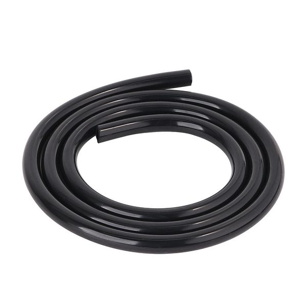 LokoCar 8MM 5/16" Silicone Vacuum Tubing Universal Hose Line Pipe 5FT Black