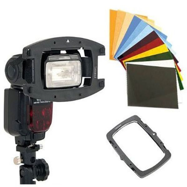 Lastolite Strobo Gel Starter Kit with Direct To Flashgun Bracket
