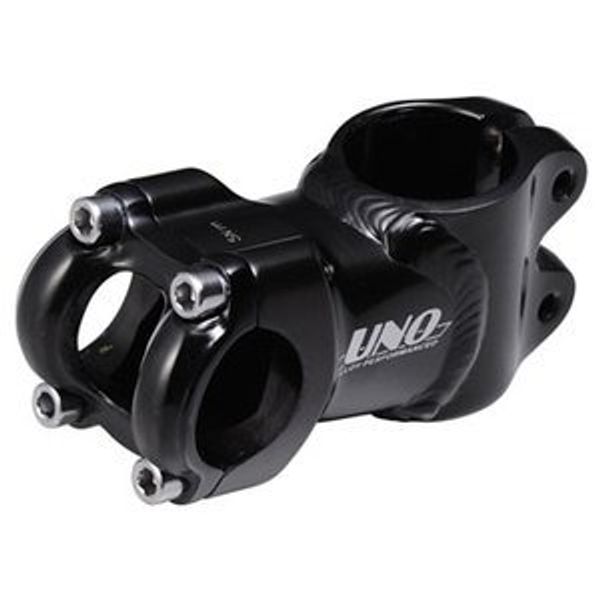 kalloy AS-158 Aluminum Stem, Bicycle Stem Length: 3.5 inches (90 mm), Black, Weight: 6.1 oz (105 mm), Clamp Diameter: 1.0 inches (25.4 mm), Column Diameter: Oversize Angle: 7 degrees, Road Mountain