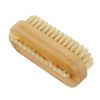 Nail Brush Set for Cleaning Nails Cleaning Brush 2 Sides Bamboo Brushes for Nails 2pcs Fingernail Brush Small Scrubbing Brush Accessories of Nail Care and Nail Art for Men Women Kid Toe Foot