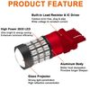 2X 3157 Red LED Brake Strobe Flash Blinking Tail Stop Light Bulbs For Dodge Ram