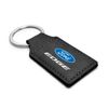 Ford Edge Rectangular Black Leather Key Chain