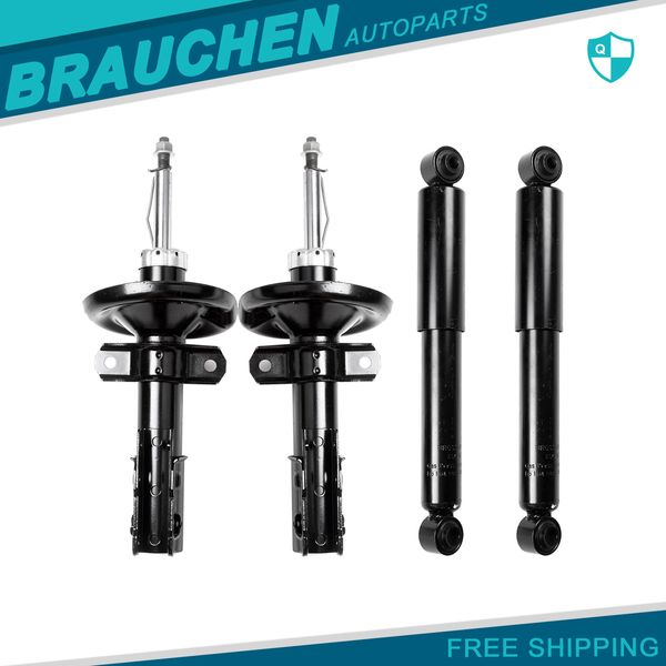 4PCS Full Set Front Rear Shocks Struts Absorbers For 2003-2007 Saturn Ion