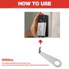 OBYJCA Ring Doorbell Removal Tool, Video Doorbell (2024 Release) Key Replacement Tool, Secure Removal Key Tool, Ring Doorbell Key Release Tool