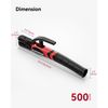 ARCCAPTAIN 500AMP Welding Electrode Holder with Strong Bite Force, Higher Copper Materials for Stick (MMA) Electrode Welding