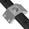 Universal Mount for Alpha Engineered Packout Rails - Double Sided - (Silver)