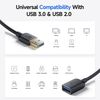 Cable Matters USB Extension Cable 1m (USB 3 Extension Lead) Compatible with Keyboard, Mouse, U Disk, Printer, Scanner, Gaming Controller, Charging Cablein Black