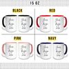 Make Your Mark Design Motivational Punch Today In The Face - Accent Mug