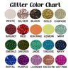 Glitter Personalized Headband, Customizable, Choose Bling Colors