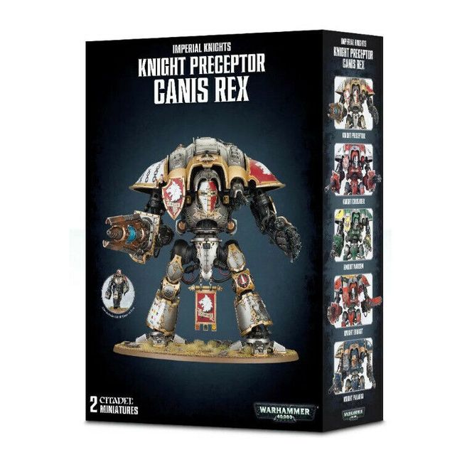 Games Workshop Warhammer 40,000 Knight Preceptor Canis Rex Miniature