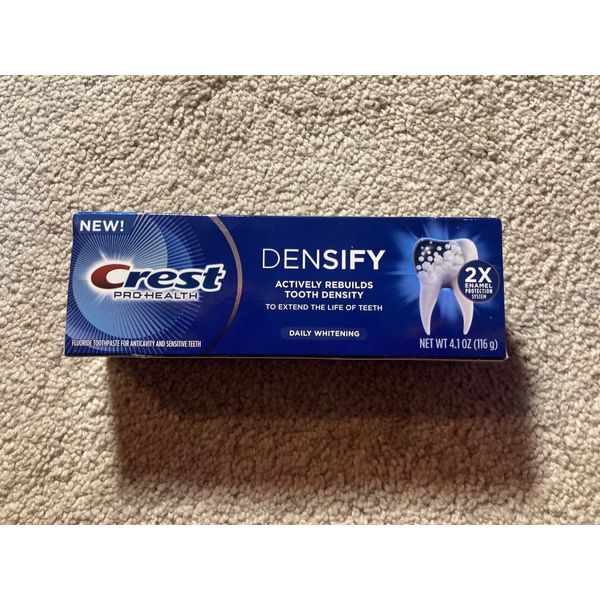 Crest Pro-Health Densify Anti Cavity Daily Whitening Fluoride Toothpaste 4.1oz