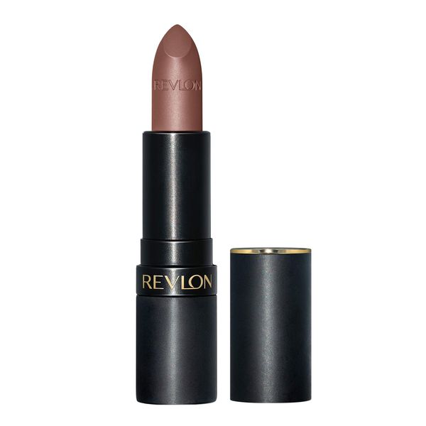 REVLON Super Lustrous The Luscious Mattes Lipstick, in Brown, 002 Spiced Cocoa, 0.15 oz