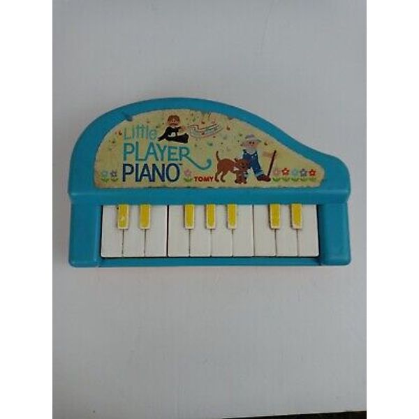 80's Tomy Little Player Piano Music Toy Works.