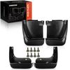 4PCS Splash Guards Mud Flaps Mudguards for Honda Accord 2003-2007 Front and Rear