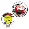 CENTRALKOSHO Genius Bakabon Clip Marker X-824 White